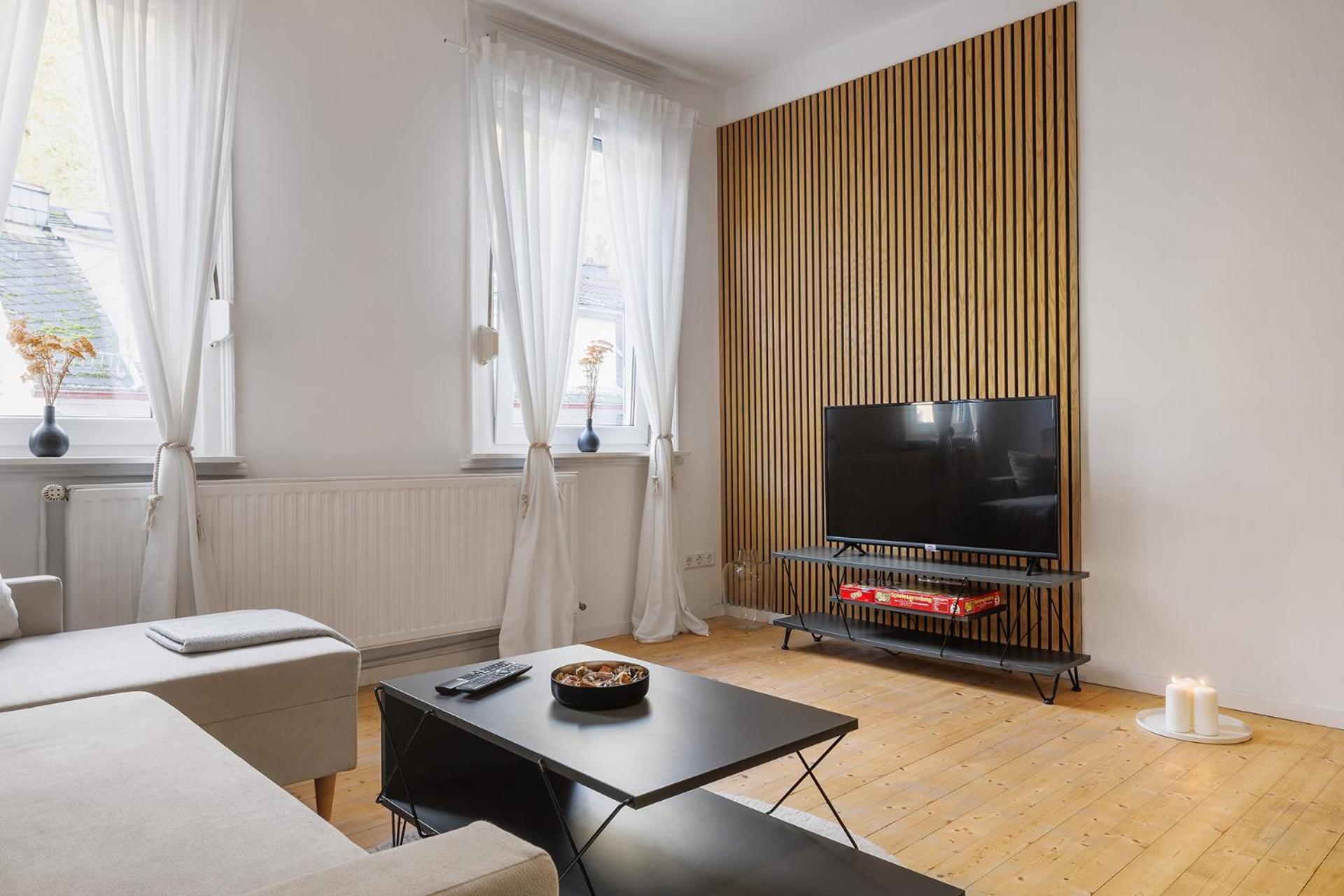 Vintage Apartment 1 Am Kurpark Von Бад Емс Екстериор снимка